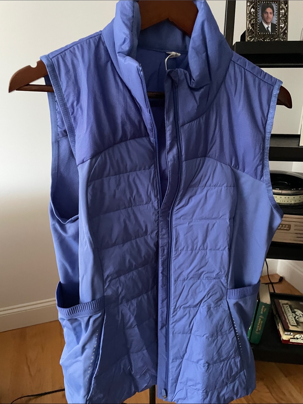 lululemon athletica Lightweight Quilted Vest in Periwinkle Blue